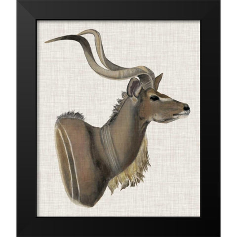 Savanna Impressions IV Black Modern Wood Framed Art Print by McCavitt, Naomi