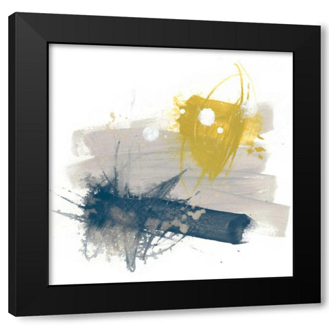 Bitte I Black Modern Wood Framed Art Print by Vess, June Erica