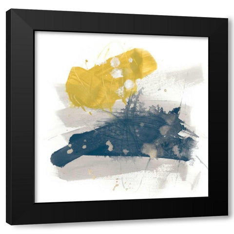 Bitte II Black Modern Wood Framed Art Print with Double Matting by Vess, June Erica