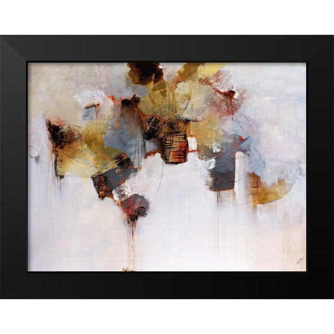 Earthenware Black Modern Wood Framed Art Print by Taylor, Kari