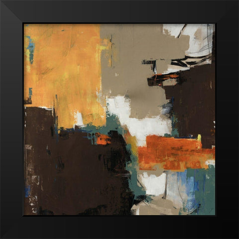 Peanut Butter Cup Black Modern Wood Framed Art Print by Edmunds, Sydney