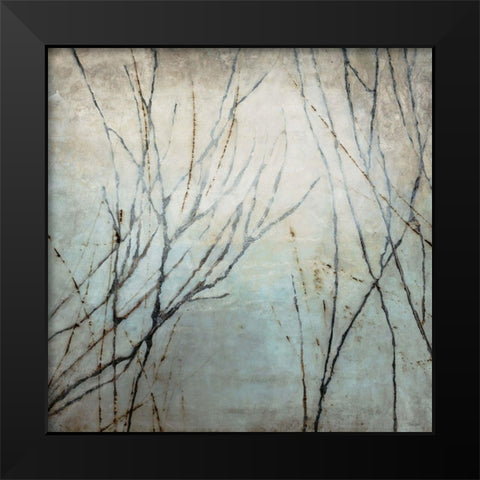 Winter Song Black Modern Wood Framed Art Print by Taylor, Kari