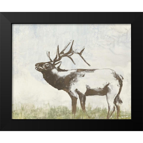 Wild Call I Black Modern Wood Framed Art Print by Goldberger, Jennifer