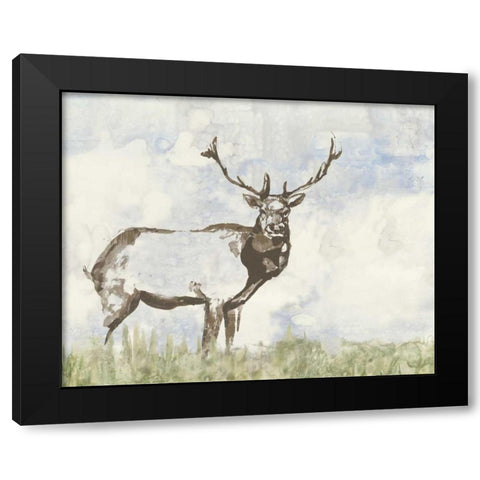 Wild Call II Black Modern Wood Framed Art Print by Goldberger, Jennifer