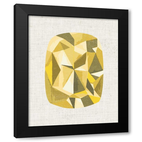 Bijou I Black Modern Wood Framed Art Print with Double Matting by Zarris, Chariklia