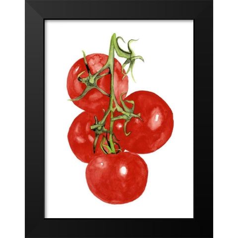 Watercolor Veggie IV Black Modern Wood Framed Art Print by McCavitt, Naomi