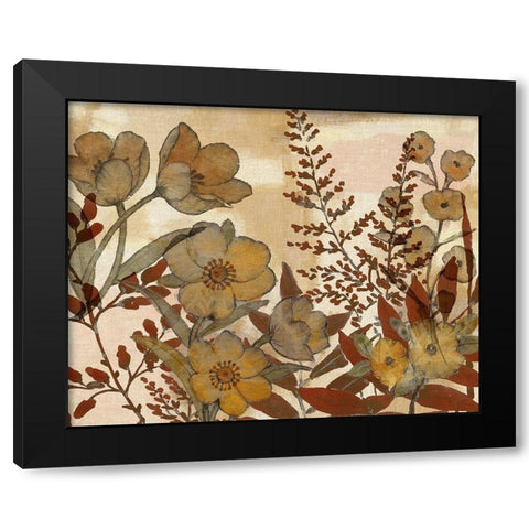 Sienna Arrangement II Black Modern Wood Framed Art Print by Studio W