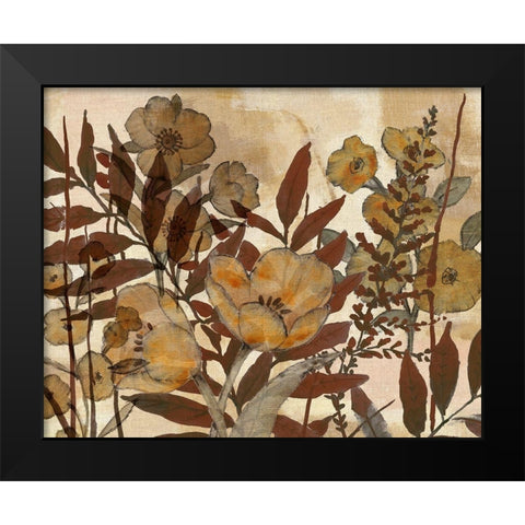 Sienna Arrangement III Black Modern Wood Framed Art Print by Studio W