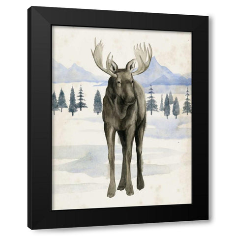 Alaskan Wilderness I Black Modern Wood Framed Art Print by Popp, Grace