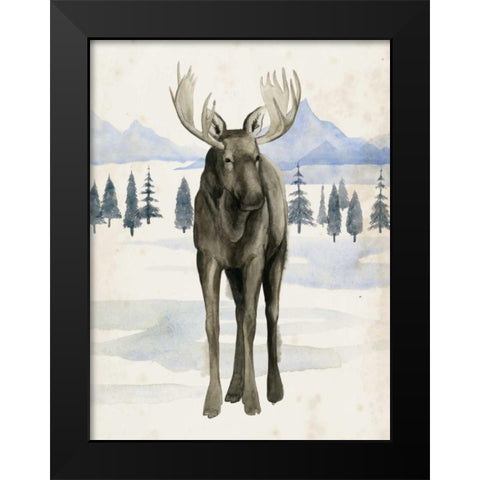 Alaskan Wilderness I Black Modern Wood Framed Art Print by Popp, Grace