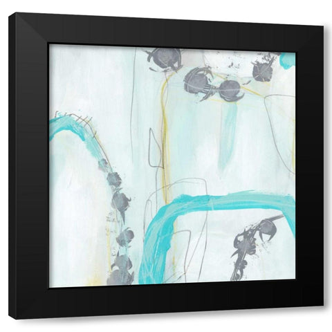 End Game I Black Modern Wood Framed Art Print with Double Matting by Vess, June Erica