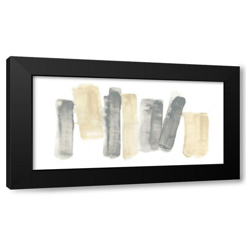 Neutral Sentry I Black Modern Wood Framed Art Print with Double Matting by Vess, June Erica
