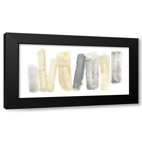 Neutral Sentry II Black Modern Wood Framed Art Print with Double Matting by Vess, June Erica