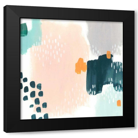 Precept II Black Modern Wood Framed Art Print with Double Matting by Vess, June Erica