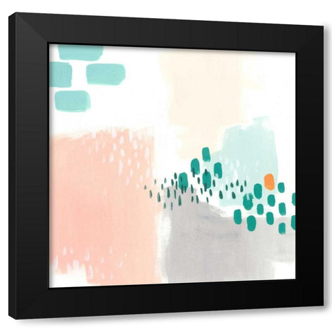 Precept IV Black Modern Wood Framed Art Print by Vess, June Erica