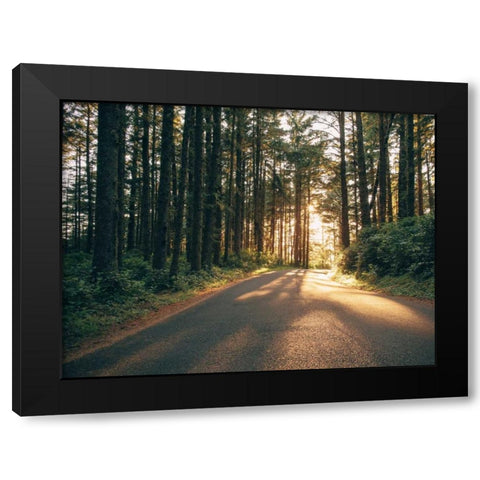 Pacific Northwest Oregon III Black Modern Wood Framed Art Print with Double Matting by Mead, Adam