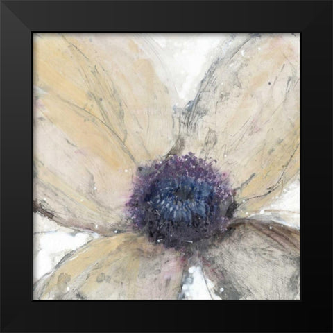 Flower Flow I Black Modern Wood Framed Art Print by OToole, Tim