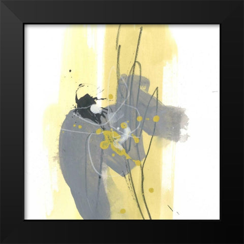 Catch Phrase IV Black Modern Wood Framed Art Print by Vess, June Erica