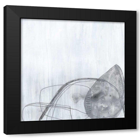 Premonition II Black Modern Wood Framed Art Print with Double Matting by Vess, June Erica