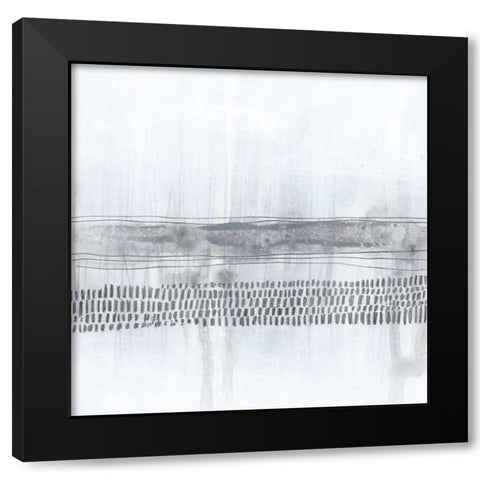Premonition IV Black Modern Wood Framed Art Print with Double Matting by Vess, June Erica