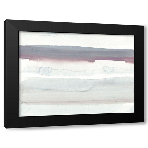 Water Horizon II at Sea Ranch  Black Modern Wood Framed Art Print by Delamater, Rob