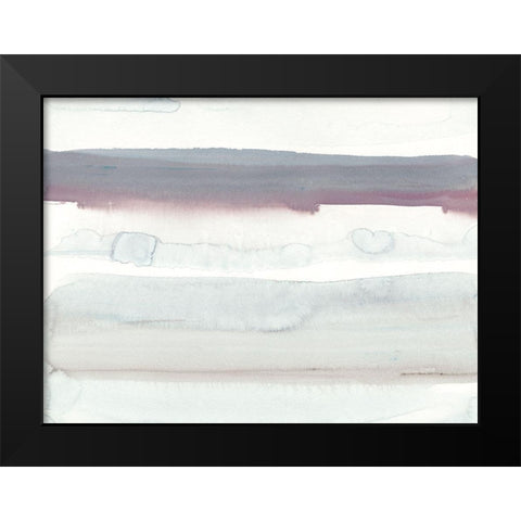 Water Horizon II at Sea Ranch  Black Modern Wood Framed Art Print by Delamater, Rob