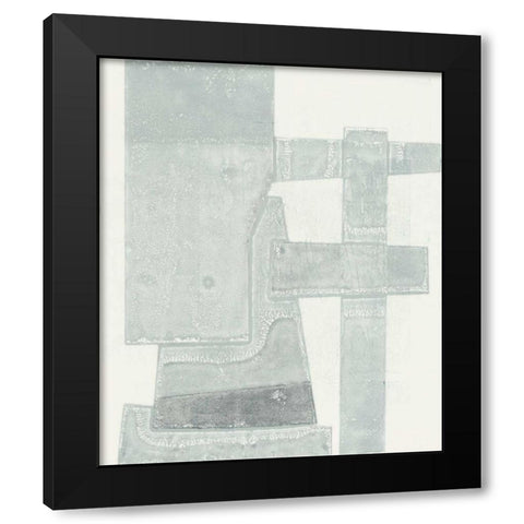 Orien Black Modern Wood Framed Art Print with Double Matting by Delamater, Rob