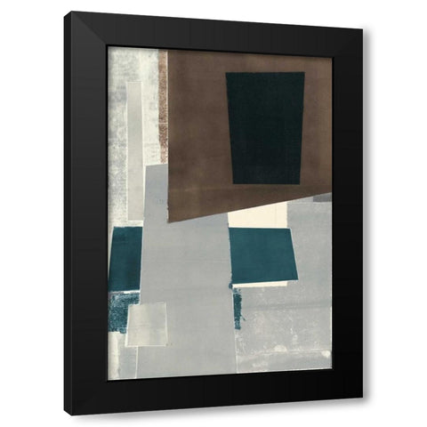 Avenue B Black Modern Wood Framed Art Print with Double Matting by Delamater, Rob