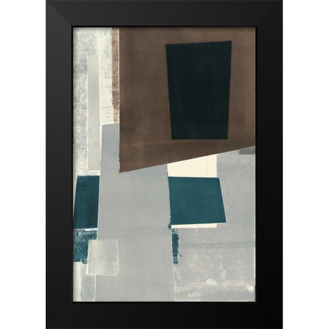 Avenue B Black Modern Wood Framed Art Print by Delamater, Rob
