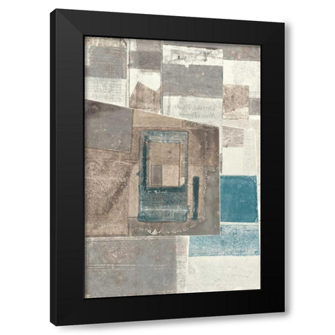 Omnibus Black Modern Wood Framed Art Print with Double Matting by Delamater, Rob