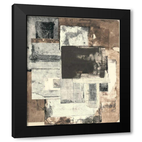 Windows and Doors of Jomson Black Modern Wood Framed Art Print by Delamater, Rob