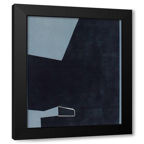 Ship Shape I Black Modern Wood Framed Art Print with Double Matting by Delamater, Rob
