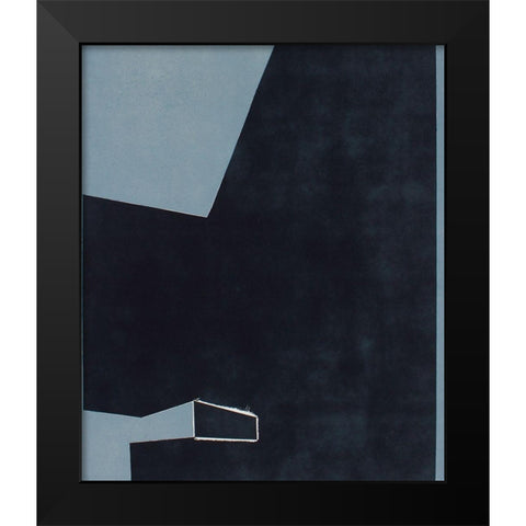 Ship Shape I Black Modern Wood Framed Art Print by Delamater, Rob