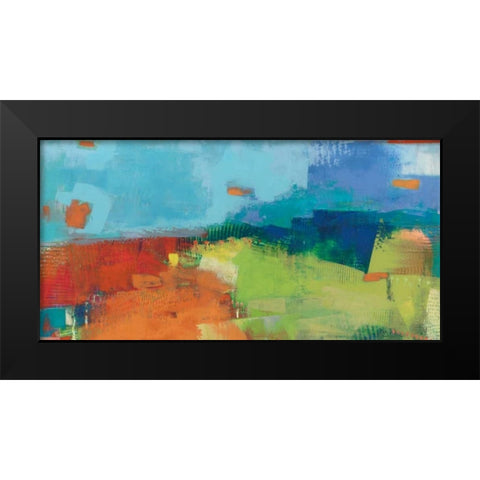 Yardland II Black Modern Wood Framed Art Print by Jachimiec, Sue