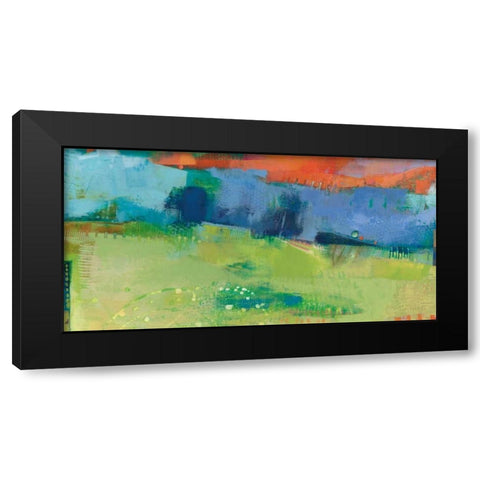 Yardland III Black Modern Wood Framed Art Print with Double Matting by Jachimiec, Sue