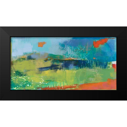 Yardland V Black Modern Wood Framed Art Print by Jachimiec, Sue