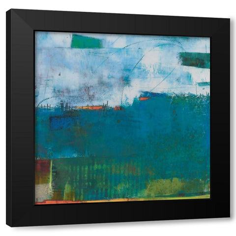 Hey Day II Black Modern Wood Framed Art Print with Double Matting by Jachimiec, Sue
