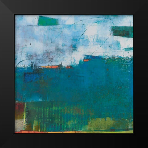 Hey Day II Black Modern Wood Framed Art Print by Jachimiec, Sue