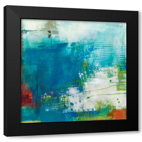 Hey Day III Black Modern Wood Framed Art Print with Double Matting by Jachimiec, Sue