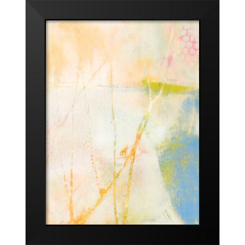 Pastel Lux II Black Modern Wood Framed Art Print by Jachimiec, Sue