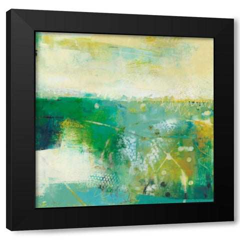 Swith Black Modern Wood Framed Art Print by Jachimiec, Sue