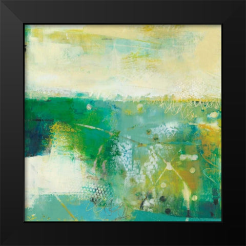 Swith Black Modern Wood Framed Art Print by Jachimiec, Sue