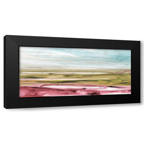 Solar Plains II Black Modern Wood Framed Art Print with Double Matting by Popp, Grace