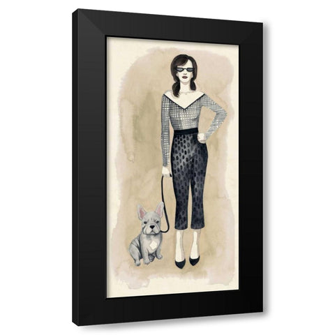 The Best Accessory III Black Modern Wood Framed Art Print by Popp, Grace