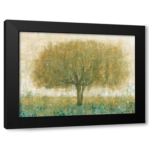 Summer Day Tree II Black Modern Wood Framed Art Print by OToole, Tim