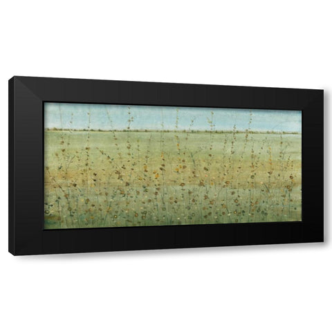 Edge of the Field I Black Modern Wood Framed Art Print by OToole, Tim