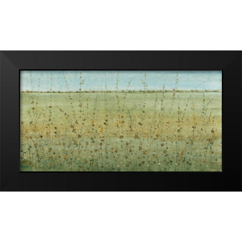 Edge of the Field I Black Modern Wood Framed Art Print by OToole, Tim