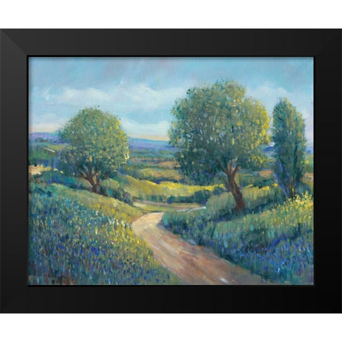 Country Sentrees II Black Modern Wood Framed Art Print by OToole, Tim