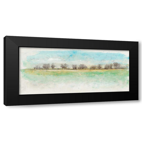 Treeline Impressions I Black Modern Wood Framed Art Print by OToole, Tim