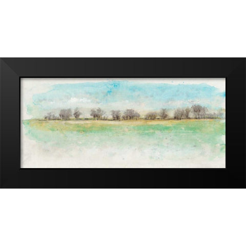 Treeline Impressions I Black Modern Wood Framed Art Print by OToole, Tim